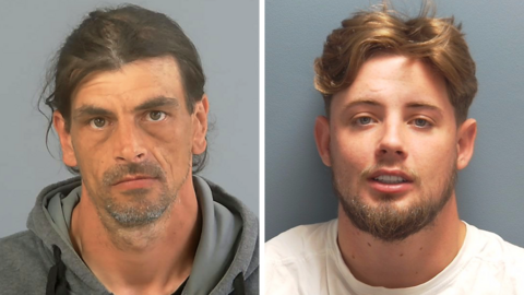 Daniel Frost (left) and Reece Robinson were both jailed at Southampton Crown Court earlier