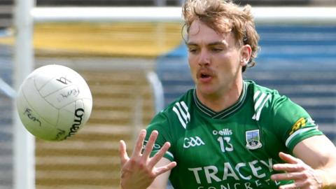 Ultan Kelm scored two points in Fermanagh's victory over Laois