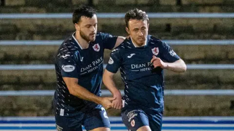 Raith Rovers equalised on 91 minutes at Cappielow