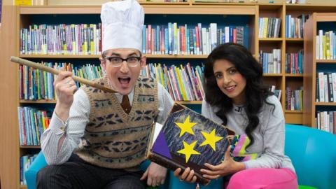 Ben Shires and Konnie Huq for World Book Day and 鶹Լ Teach's Live Lesson.