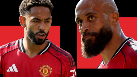 New Manchester United signings Matheus Cunha and Bryan Mbeumo
