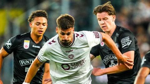 Sturm Graz v Hearts