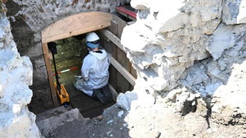 Excavation work 