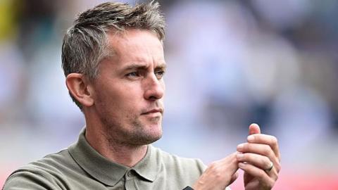 Ipswich manager Kieran McKenna 
