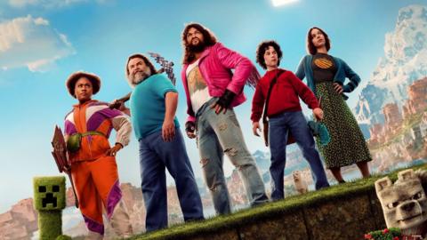 Characters from the Minecraft Movie