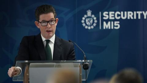 Sir Ken McCallum, head of MI5