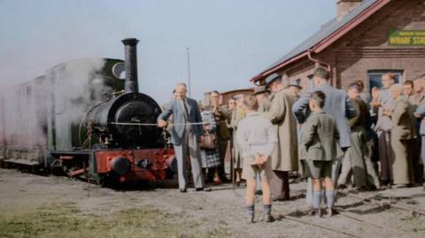 Agor Rheilffordd Talyllyn yn 1951