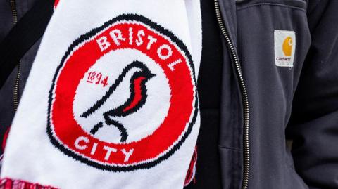 Bristol City scarf