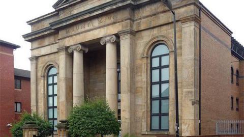 Mount Zion Chapel on Westfield Terrace between Division Street and West Street in Sheffield