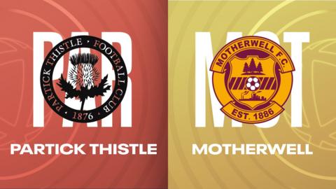 Partick Thistle and Motherwell badges