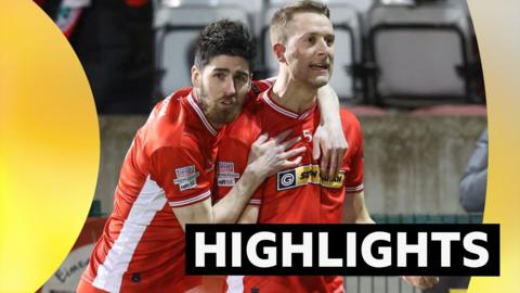 Cliftonville 3-2 Glenavon