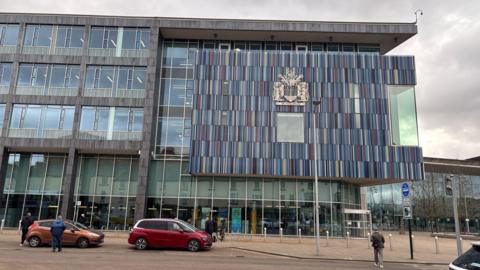 A photo of the exterior of Doncaster Civic Office.