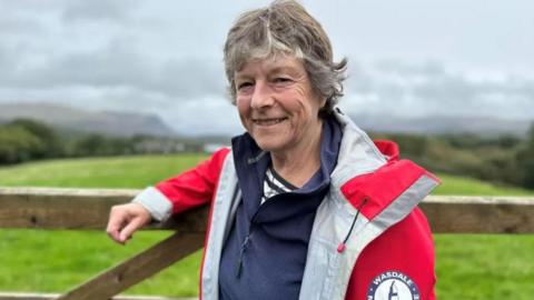 Mountain rescuer Penny Kirby 