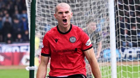 Alex Gogic of St Mirren