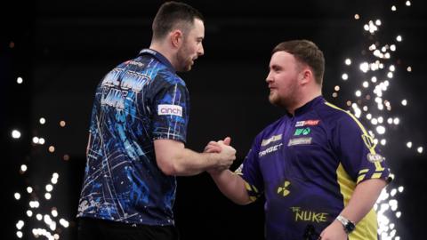 Luke Humphries and Luke Littler