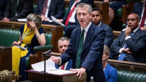 Dan Jarvis speaking in the Commons