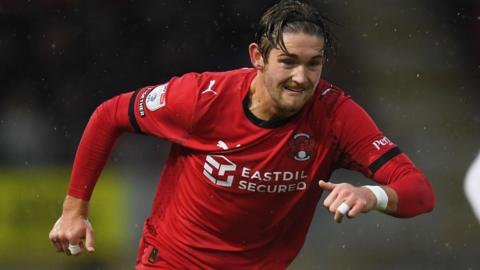 Leyton Orient hat-trick goalscorer Dom Ballard