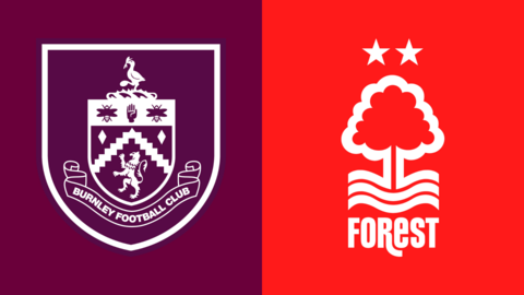 Burnley and Nottingham Forest badges