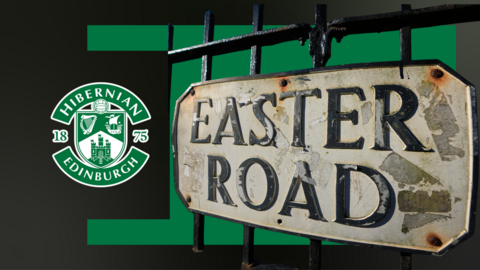 A general view of Easter Road