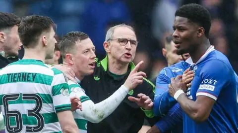 Old Firm argument with Martin O'Neill