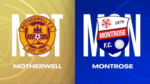 Motherwell and Montrose badges