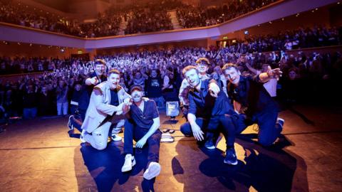 The Runrig Experience on stage