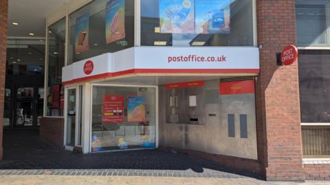 A photo of the Post Office at the St Johns shopping centre