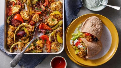 Traybake veg