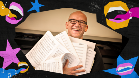 Bob Chilcott BBC Get Singing branding image