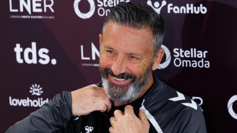 Hearts manager Derek McInnes
