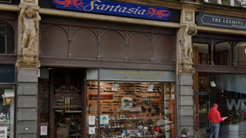 Fantasia shop in Leeds city centre