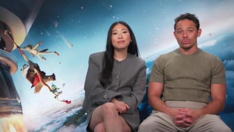 Awkwafina and Anthony Ramos
