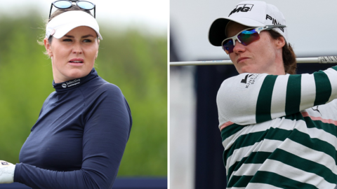 Olivia Mehaffey and Leona Maguire