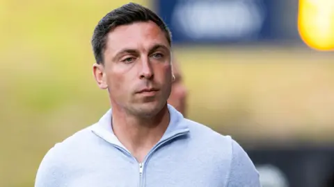 Ayr United manager Scott Brown