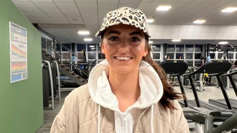 Hollie McGrath, fitness instructor 