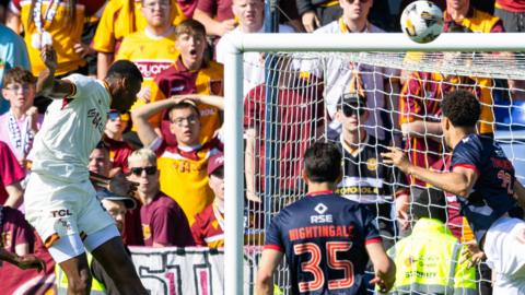 Ross County concede against Motherwell
