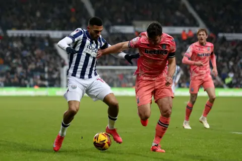 West Bromwich Albion v Stoke City at The Hawtrhorns