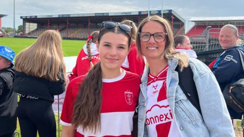 Fans of Hull KR at Craven Park.