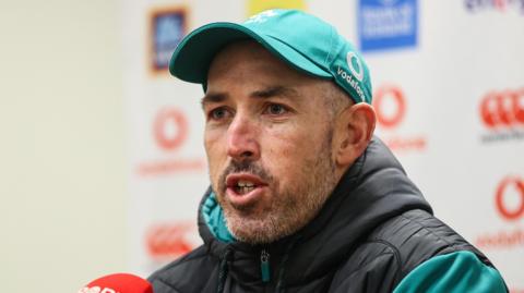 Ireland backs coach Andrew Goodman