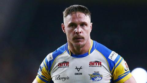 James Donaldson playing for Leeds Rhinos 