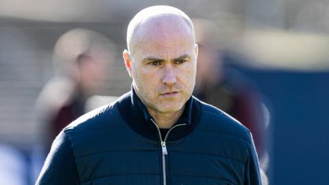 Motherwell manager Jens Berthel Askou