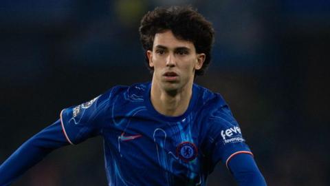 Joao Felix lining up for Chelsea against Bournemouth