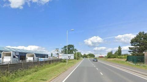 A general view of the Kingmoor Park area in Carlisle