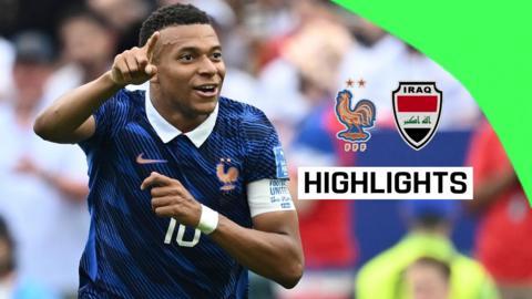 Kylian Mbappe celebrating a goal 