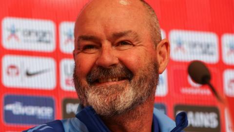 Scotland head coach Steve Clarke