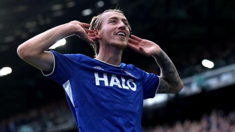 Jack Clarke celebrates scoring