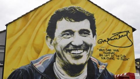 Graham Taylor mural near Watford's Vicarage Road