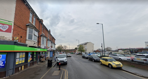 Highbury Road in Bulwell