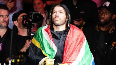 Dricus du Plessis before his fight against Israel Adesanya last August