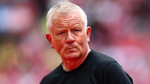 Sheffield United boss Chris Wilder during the Championship play-off final defeat by Sunderland